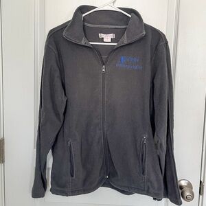 Duke Orthopaedics Featherlite Fleece Logo Zip Up Jacket - Grey